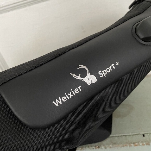 WEIXIER Men's Crossbody Bag Shoulder Sling Anti-theft Lock USB Oxford Bag EUC - Picture 7 of 9